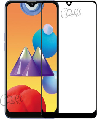 CRodible Edge To Edge Tempered Glass for Samsung Galaxy M01s(Pack of 1)