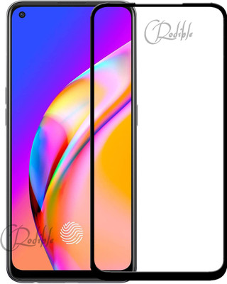 CRodible Edge To Edge Tempered Glass for OPPO F19 Pro Plus(Pack of 1)