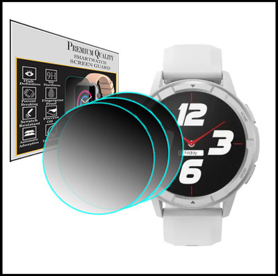 HIDEOUS Screen Guard for DIZO Watch R Talk Go(Pack of 3)