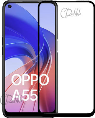 CRodible Edge To Edge Tempered Glass for OPPO A55 4G(Pack of 1)