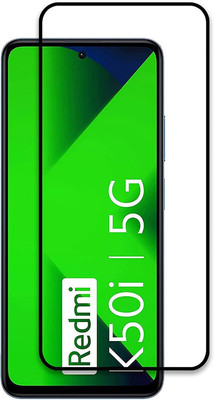 Donald Edge To Edge Tempered Glass for REDMI K50i 5G(Pack of 1)