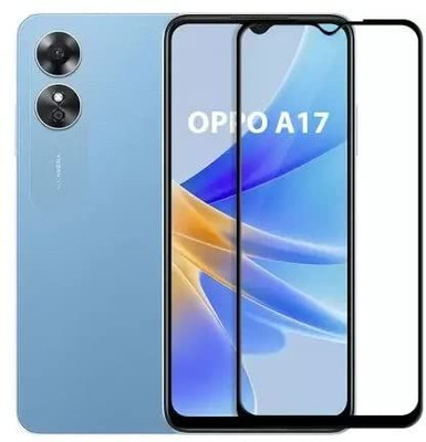 My Swag Edge To Edge Tempered Glass for Oppo A17(Pack of 1)