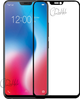 CRodible Edge To Edge Tempered Glass for Vivo V9(Pack of 1)