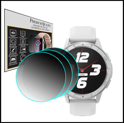 HIDEOUS Screen Guard for DIZO Watch R Talk Go(Pack of 3)
