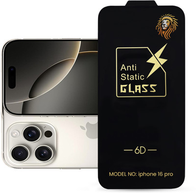BHIMADA Edge To Edge Tempered Glass for IPHONE_16_PRO(Pack of 1)