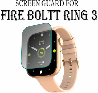 hirdesh Impossible Screen Guard for Fire-Boltt Ring 3 1.8 INCH(Pack of 1)