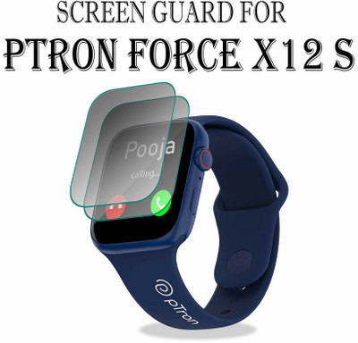 YCHROZE Impossible Screen Guard for Ptron X12s 1.85(Pack of 2)