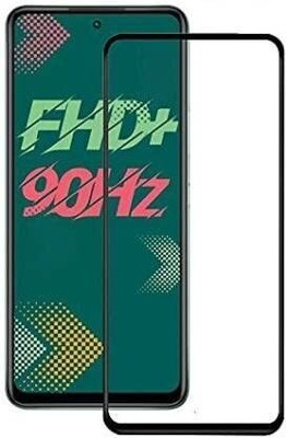 Donald Edge To Edge Tempered Glass for Infinix Hot 11s(Pack of 1)