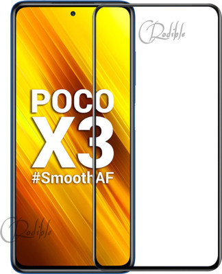 CRodible Edge To Edge Tempered Glass for POCO X3(Pack of 1)