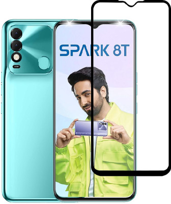 Aspir Tempered Glass Guard for Tecno Spark 8T(Pack of 1)