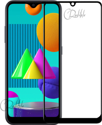 CRodible Edge To Edge Tempered Glass for Samsung Galaxy M01(Pack of 1)