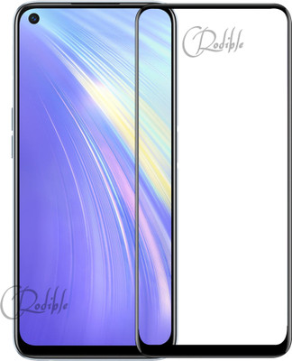 CRodible Edge To Edge Tempered Glass for Realme 6(Pack of 1)