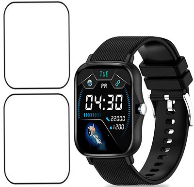 zxb Screen Guard for pTron Force X10e Smart Watch Screen Guard 44MM(Pack of 2)
