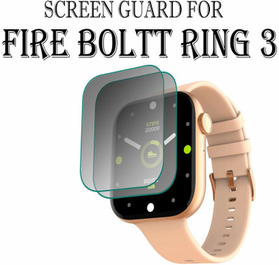 YCHROZE Impossible Screen Guard for Fire-Boltt Ring 3 1.8 INCH(Pack of 2)