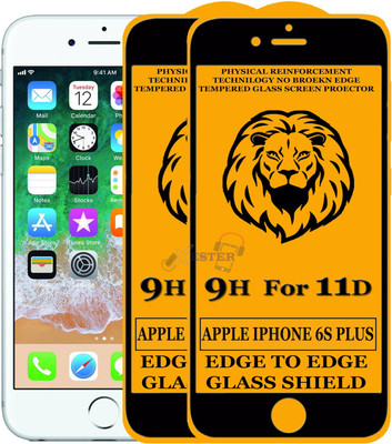 Xester Edge To Edge Tempered Glass for Apple iPhone 6s Plus(Pack of 2)
