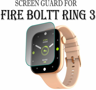 hirdesh Impossible Screen Guard for Fire-Boltt Ring 3 1.8 INCH(Pack of 1)