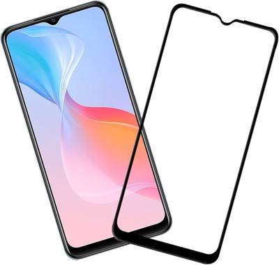 HESOFY Edge To Edge Tempered Glass for Vivo Y21e(Pack of 1)