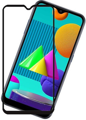 SPBR Edge To Edge Tempered Glass for Samsung Galaxy M02(Pack of 1)