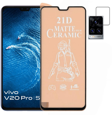 REDDWARF Edge To Edge Tempered Glass for ViVO V20 Pro(Pack of 1)