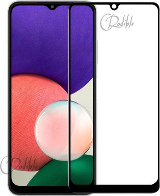 CRodible Edge To Edge Tempered Glass for Samsung Galaxy A22 4G(Pack of 1)