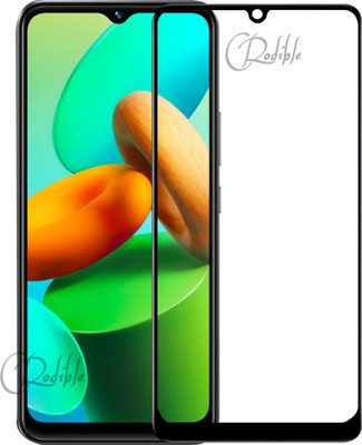 CRodible Edge To Edge Tempered Glass for Vivo Y02A(Pack of 1)