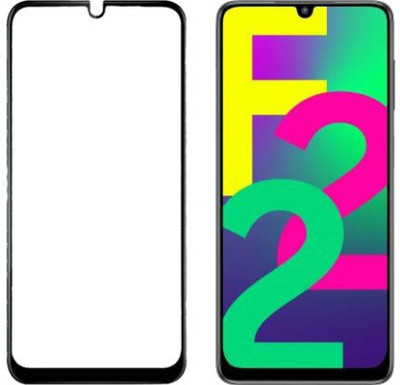 Gorilla Elite Edge To Edge Tempered Glass for Samsung Galaxy F22, GALAXY F22(Pack of 1)