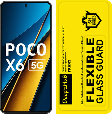 DeepzHub Nano Glass for Poco X6 5G(Pack of 1)