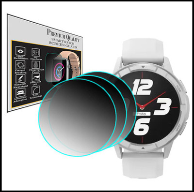 HIDEOUS Screen Guard for DIZO Watch R Talk Go(Pack of 3)