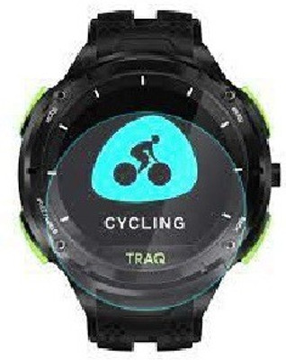 Guardpad Edge To Edge Screen Guard for Titan TraQ Cardio Smart Watch [Better than Tempered Glass][Transparent, 2 Pack](Pack of 2)