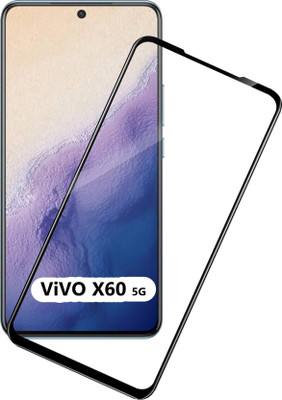 Gorilla Elite Edge To Edge Tempered Glass for Vivo X60, Vivo X60 5G(Pack of 1)
