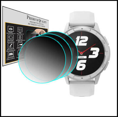 hirdesh Screen Guard for DIZO Watch R Talk Go(Pack of 3)