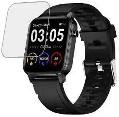 KACA Edge To Edge Screen Guard for Maxima Max Pro X2 Smartwatch Smart Watch [Better than Tempered Glass](Transparent, Pack 2)(Pack of 2)