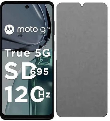 PHONICZ RETAILS Impossible Screen Guard for Motorola G62 5G Ram(Pack of 1)