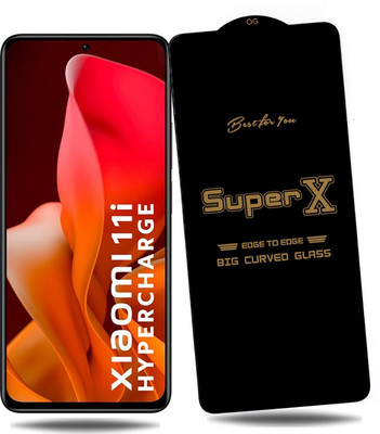 REDDWARF Edge To Edge Tempered Glass for Xiaomi 11i Hypercharge 5G(Pack of 1)