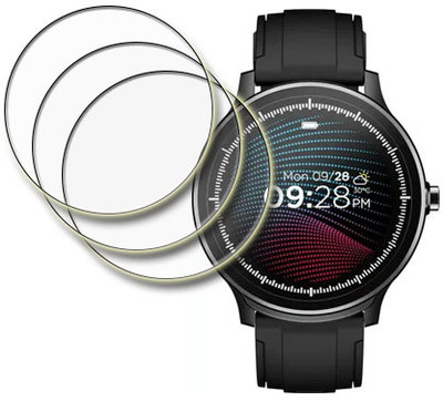 MUTAALI Tempered Glass Guard for boAt Watch Delta smart watch(Pack of 3)