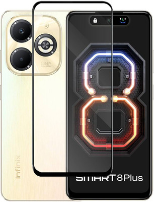 ASMANTIC Tempered Glass Guard for Infinix Smart 8 Plus(Pack of 1)