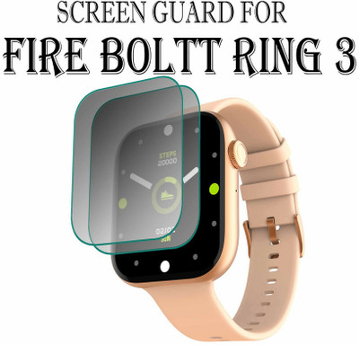 hirdesh Impossible Screen Guard for Fire-Boltt Ring 3 1.8 INCH(Pack of 2)