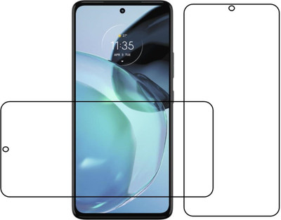 Fit size Screen Guard for Screen Gaurd Tempered glass plastic and Fiber motorola moto G72 5G(Pack of 1)