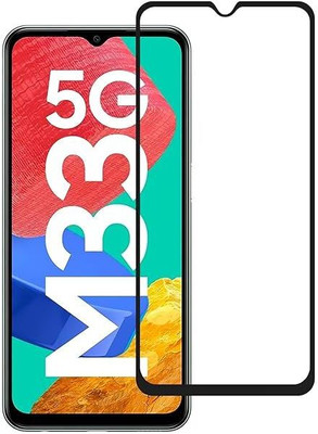 HESOFY Edge To Edge Tempered Glass for Samsung Galaxy M33 5G(Pack of 1)