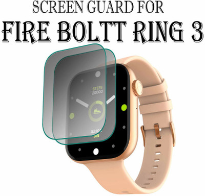 YCHROZE Edge To Edge Screen Guard for Fire-Boltt Ring 3 1.8 INCH(Pack of 2)