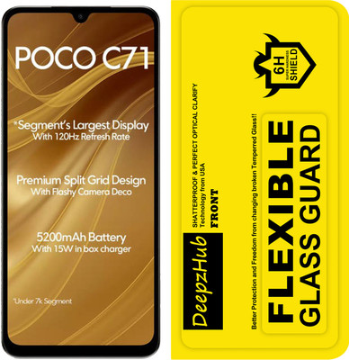 DeepzHub Nano Glass for POCO C71(Pack of 1)