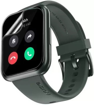 siglaciz Tempered Glass Guard for Noise Colorfit Ultra Buzz SMART WATCH(Pack of 2)