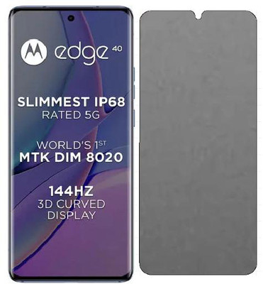 PHONICZ RETAILS Impossible Screen Guard for Motorola Edge 40(Pack of 1)