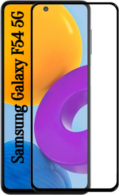 EITANSHA CREATION Edge To Edge Tempered Glass for Samsung Galaxy F54 5G, Samsung Galaxy F54(Pack of 1)
