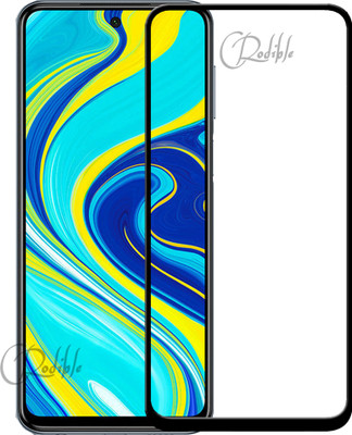CRodible Edge To Edge Tempered Glass for Redmi Note 9 Pro Max(Pack of 1)