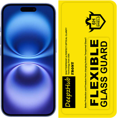 DeepzHub Nano Glass for iPhone 16 Plus(Pack of 1)