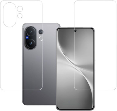 ISAAK Front and Back Screen Guard for Vivo V60 5G Unbreakable Front and Back Screen Guard (COMBO PACK)(Pack of 2)