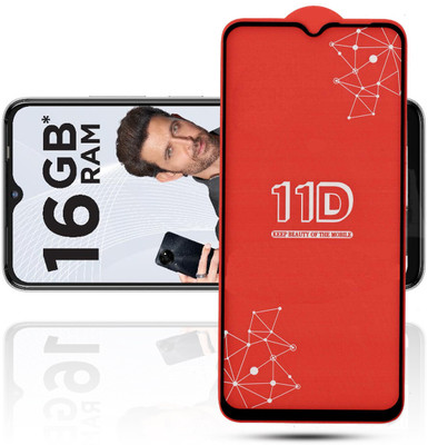 REDDWARF Edge To Edge Tempered Glass for Itel S23(Pack of 1)