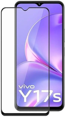 My Swag Edge To Edge Tempered Glass for Vivo Y17S(Pack of 1)