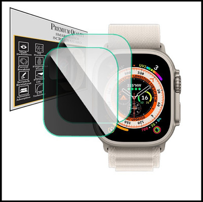 YCHROZE Screen Guard for Apple Watch Ultra(Pack of 2)